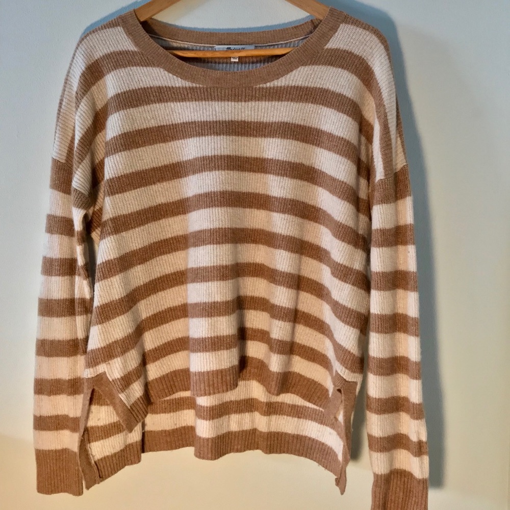 madewell striped sweater